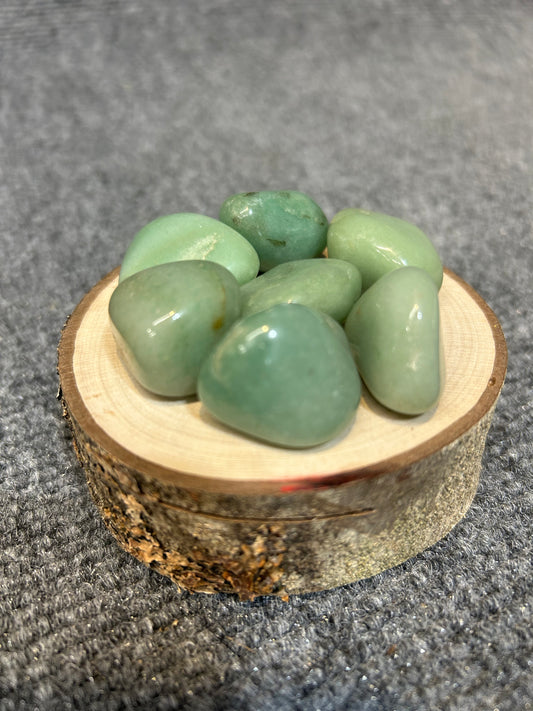 Green Aventurine, tumbled