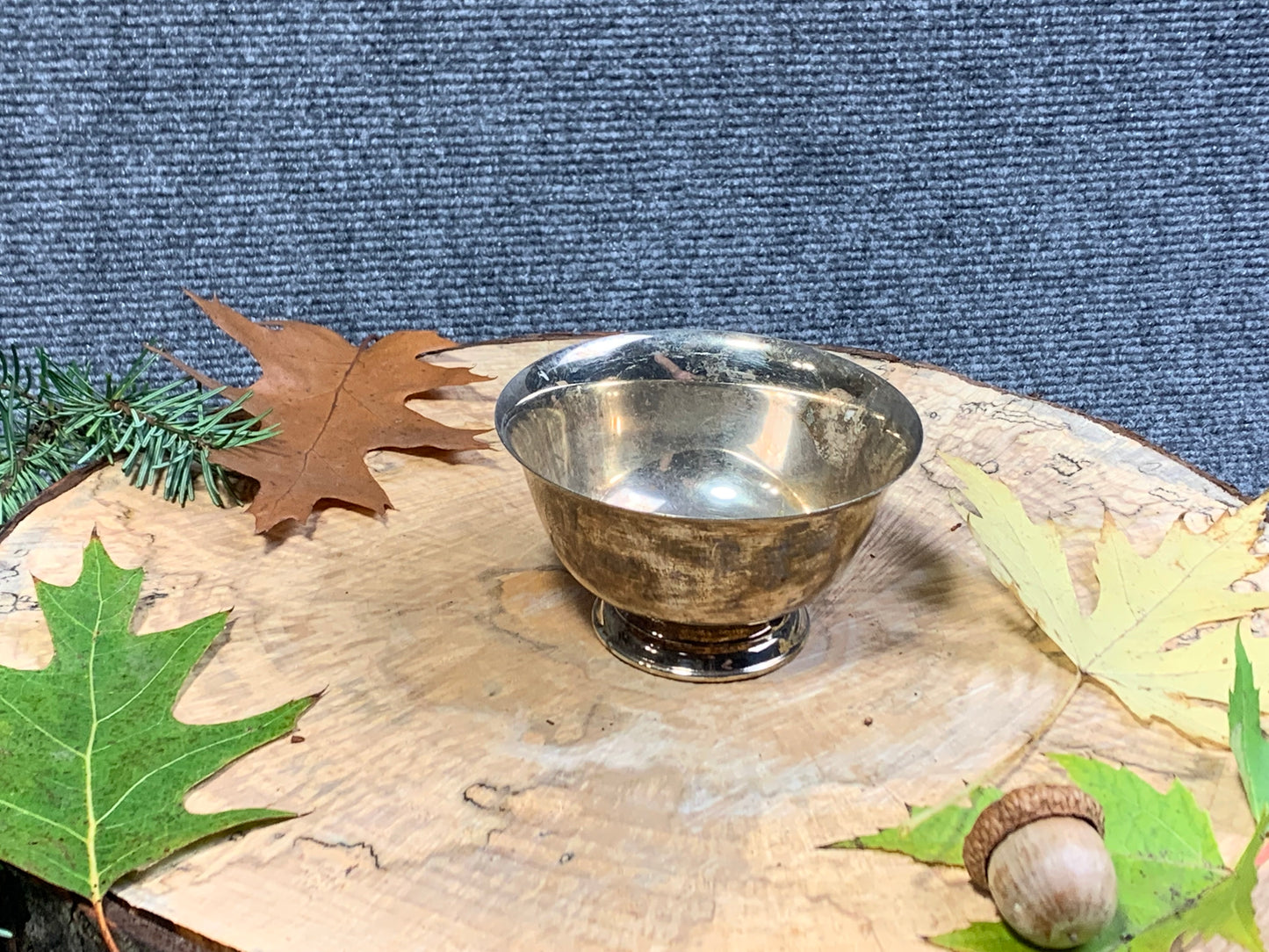 Silver Metal Bowl