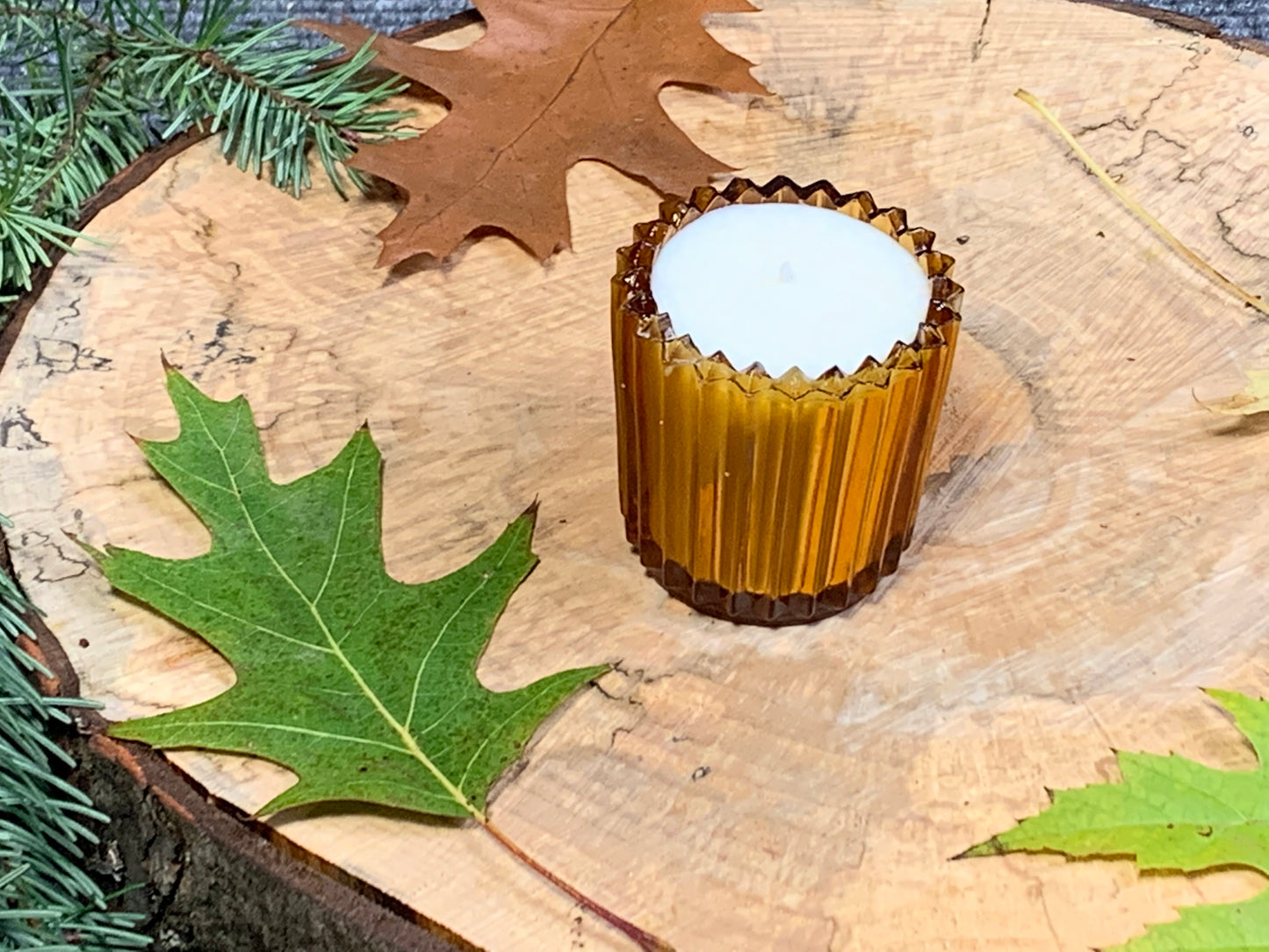 Autumn Scent Votive and Holder