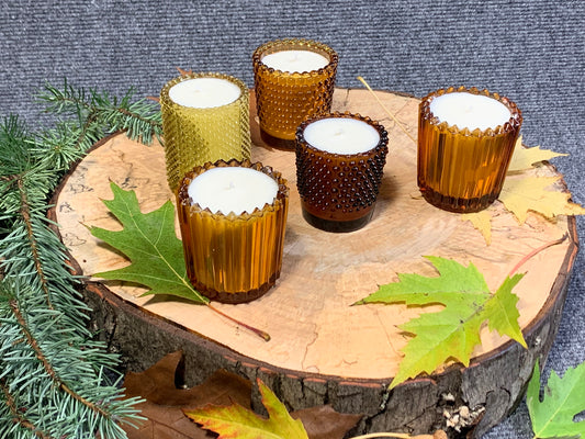 Autumn Scent Votive and Holder
