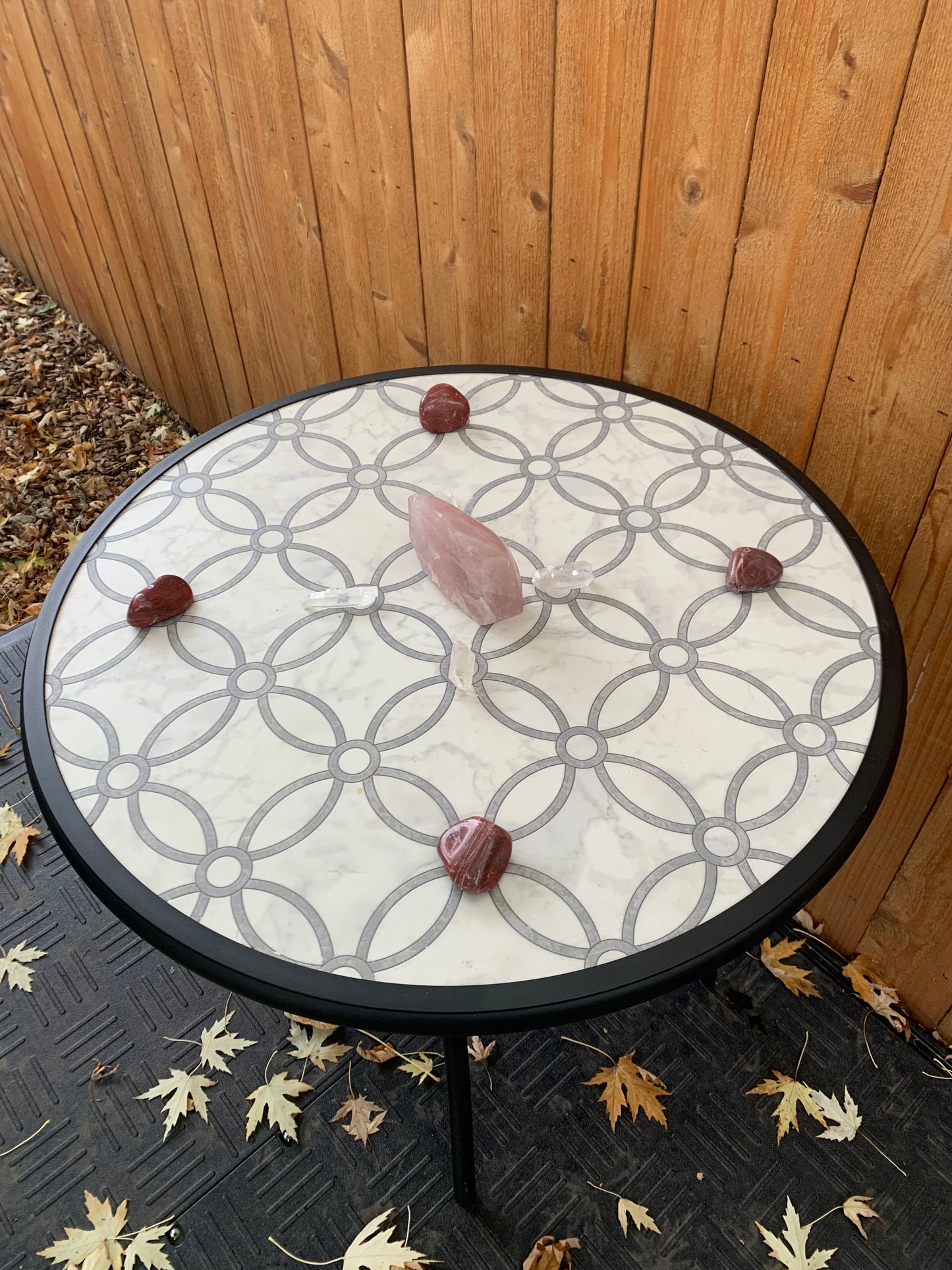 Crystal Grid Table, Flower of Life