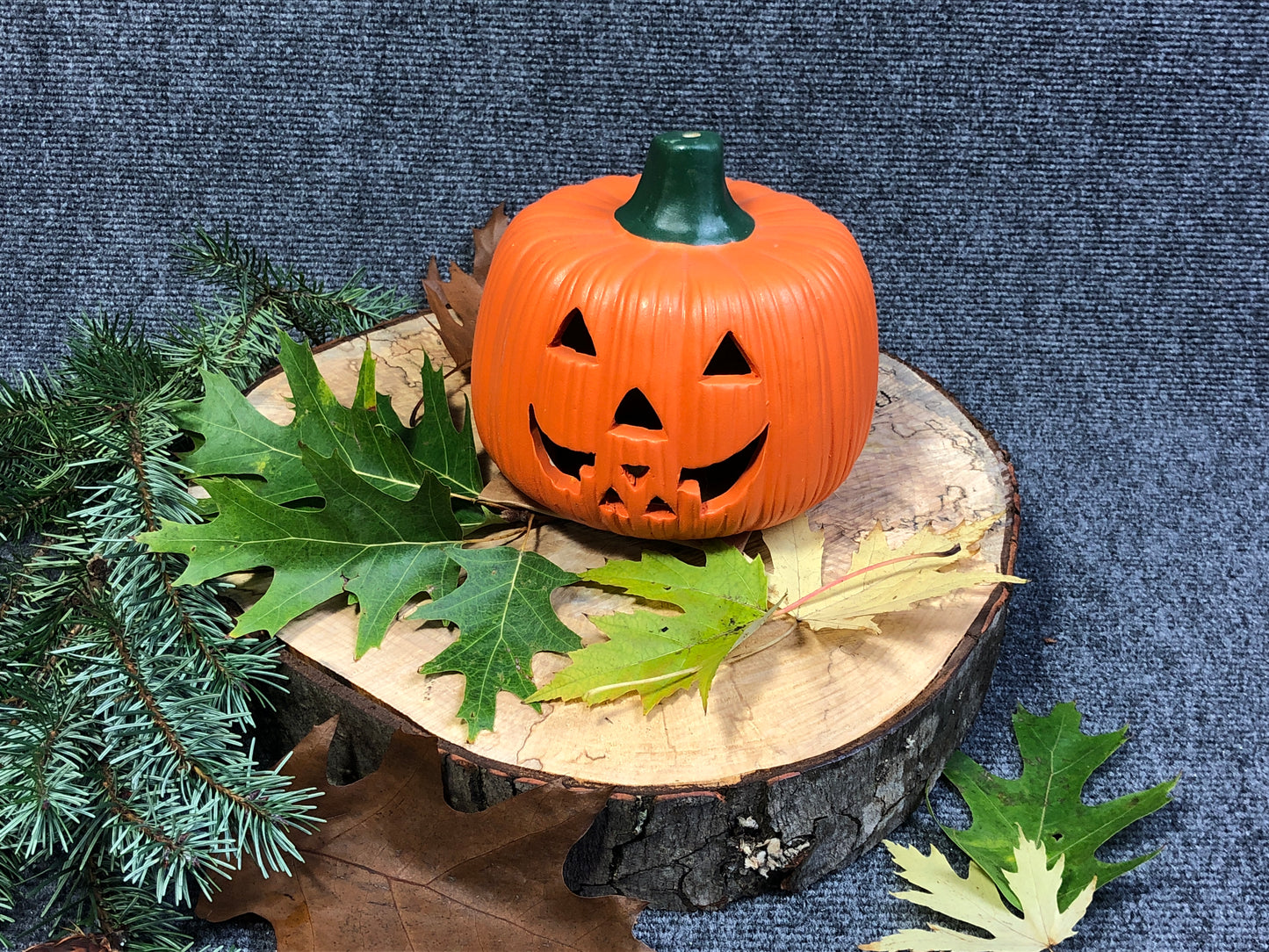 Jack-O'Lantern Votive Cover