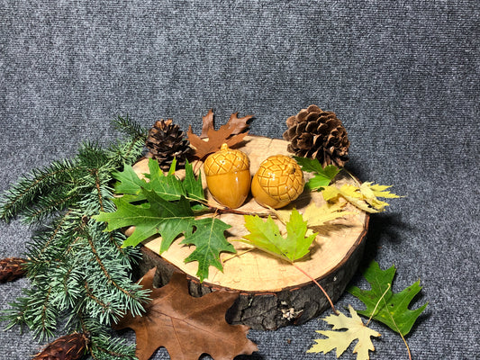 Acorn Salt and Pepper Shakers