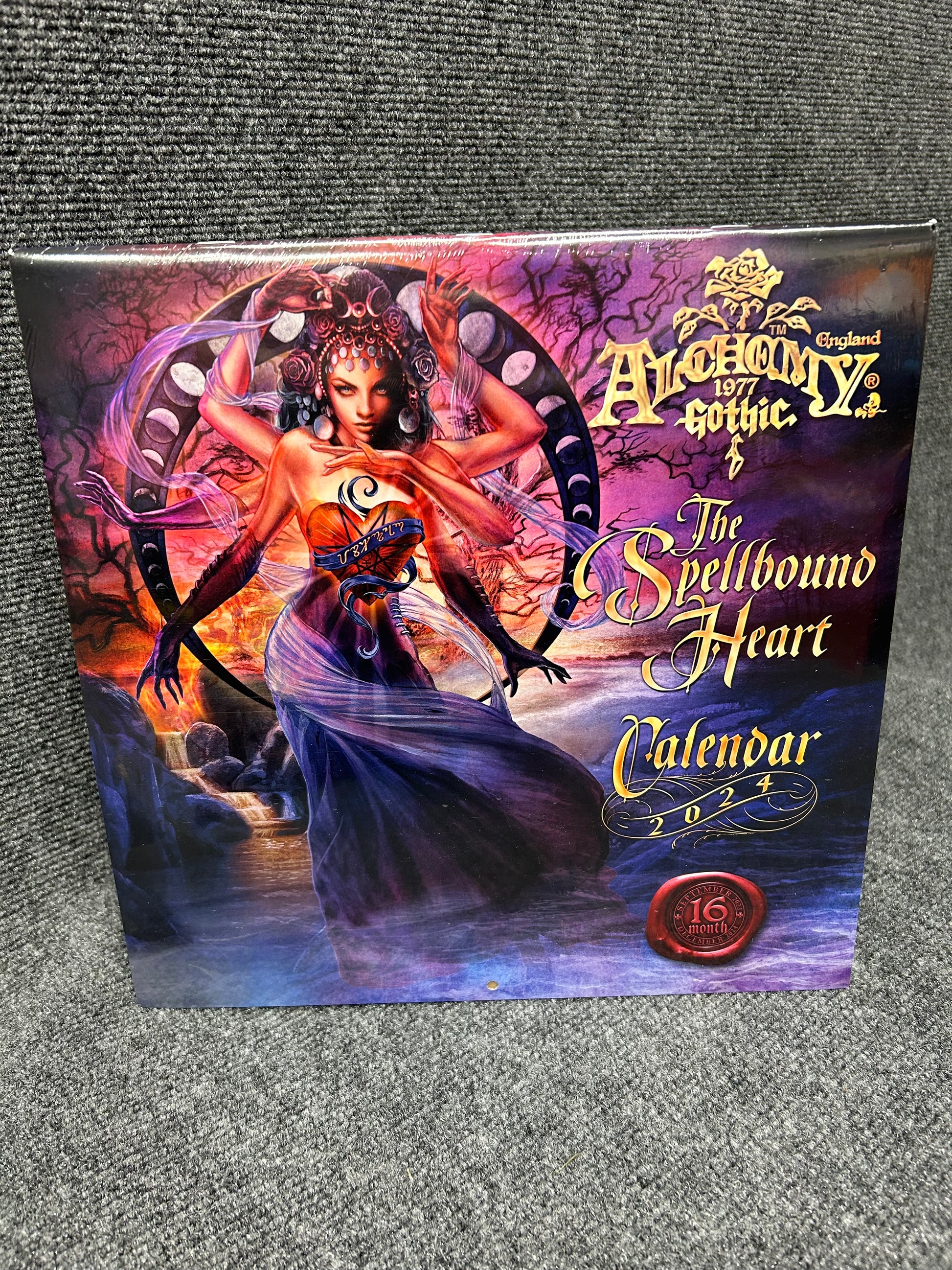 Alchemy 1977 Gothic 2024 Calendar Black Cat Marketplace