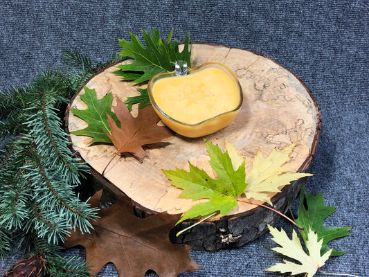 Autumn Scent Candle and Pumpkin Dish